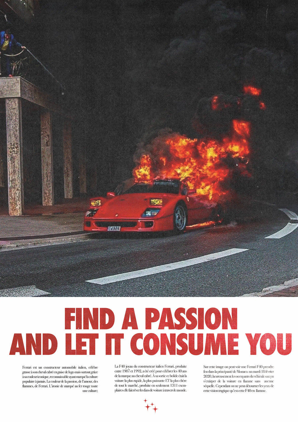 Find a passion and let it consume you