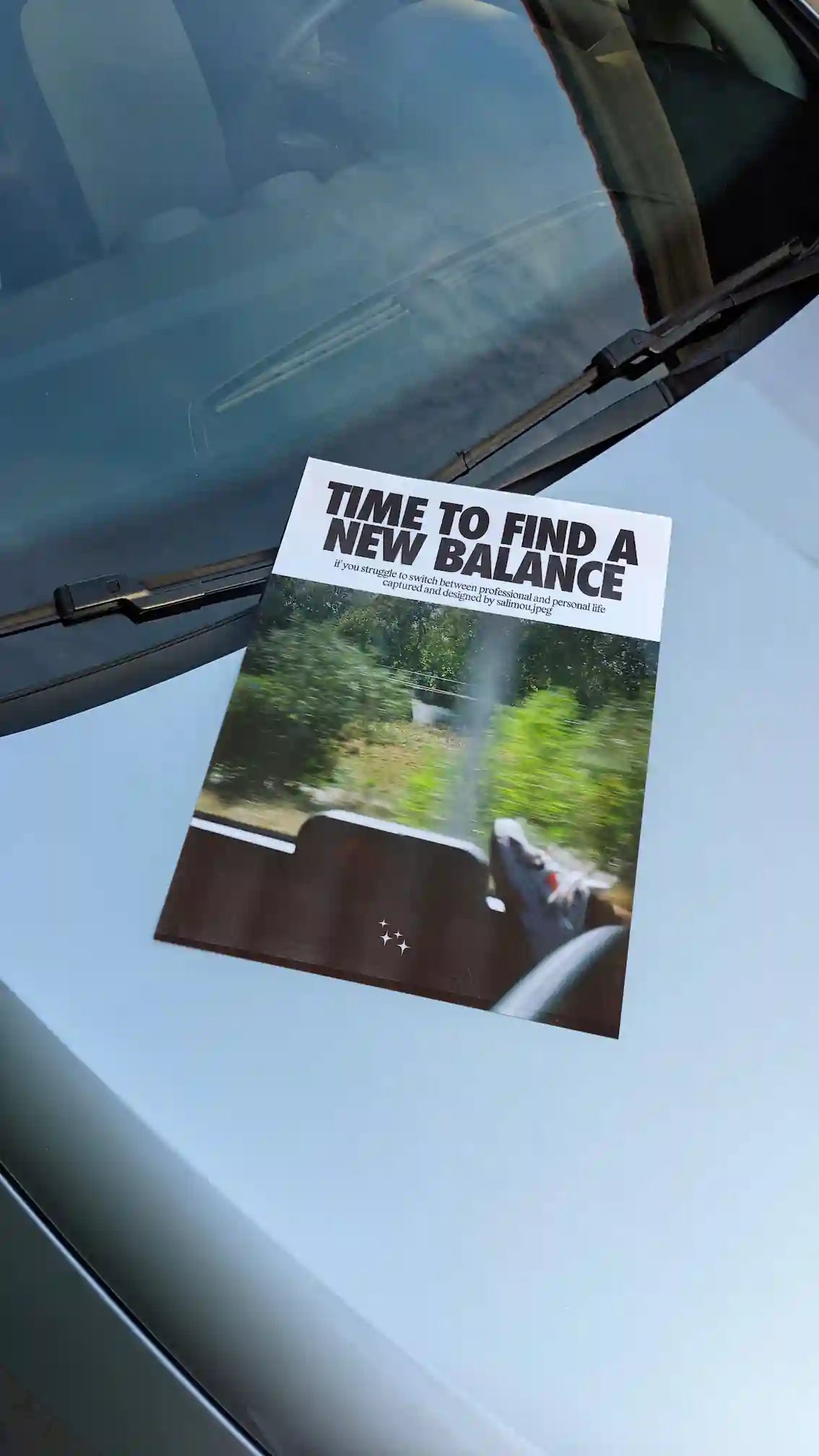 Time to find a new balance